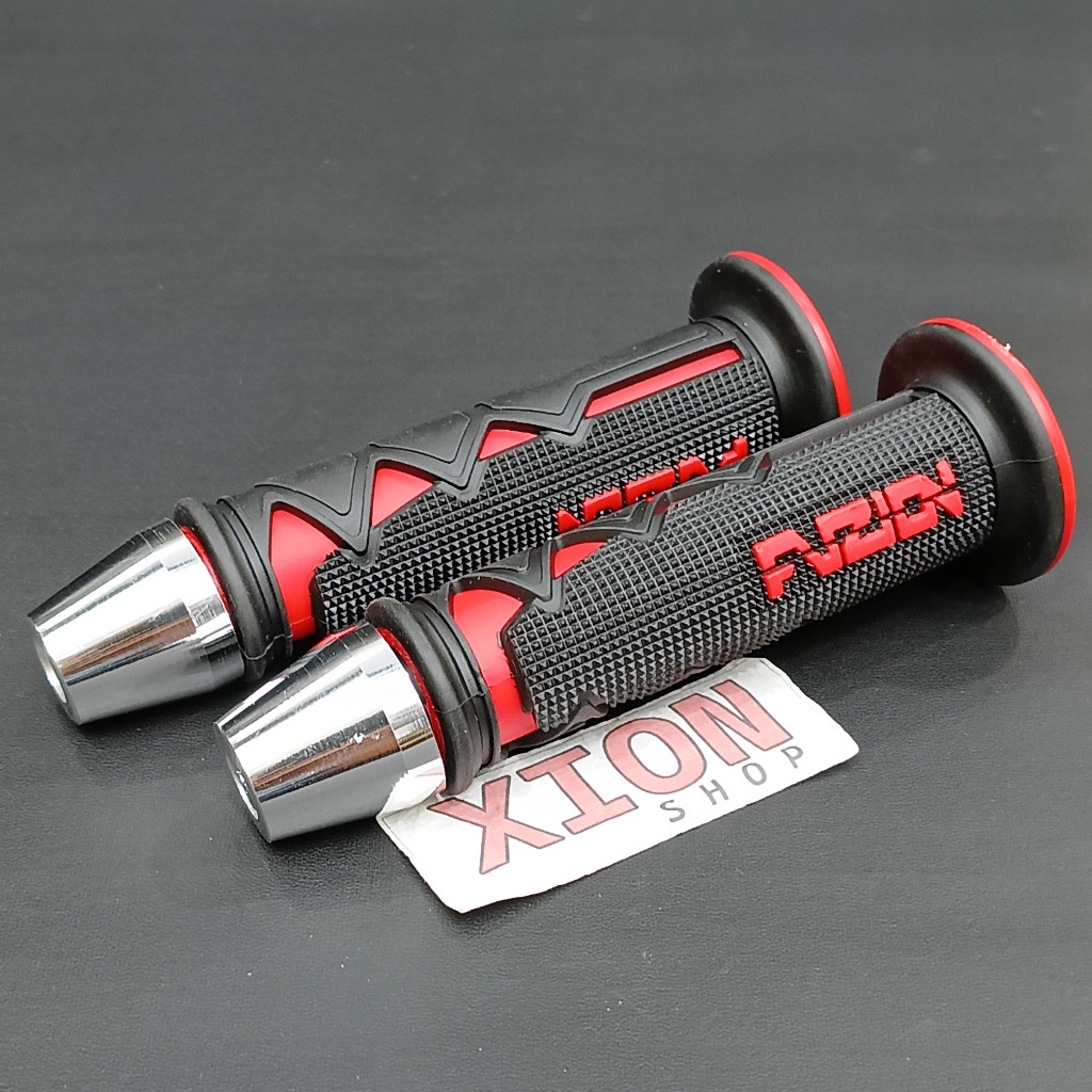ด้ามจับ Fuzion Shark scales Plus Jalu Fu Universal All Motorcycles - รุ่น Shark Grip Fuzion