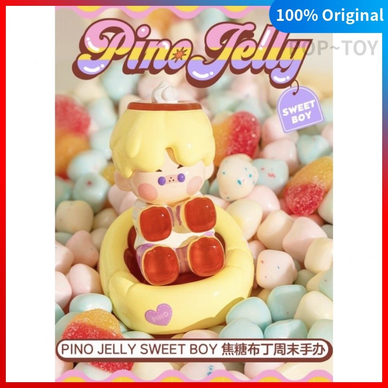 POPMART PINO JELLY ลิฟท์ลิฟท์ พุดดิ้ง ลิฟต์ลิฟต์ ป๊อปมาร์ท อย่างเป็นทางการ [100% ของแท้]