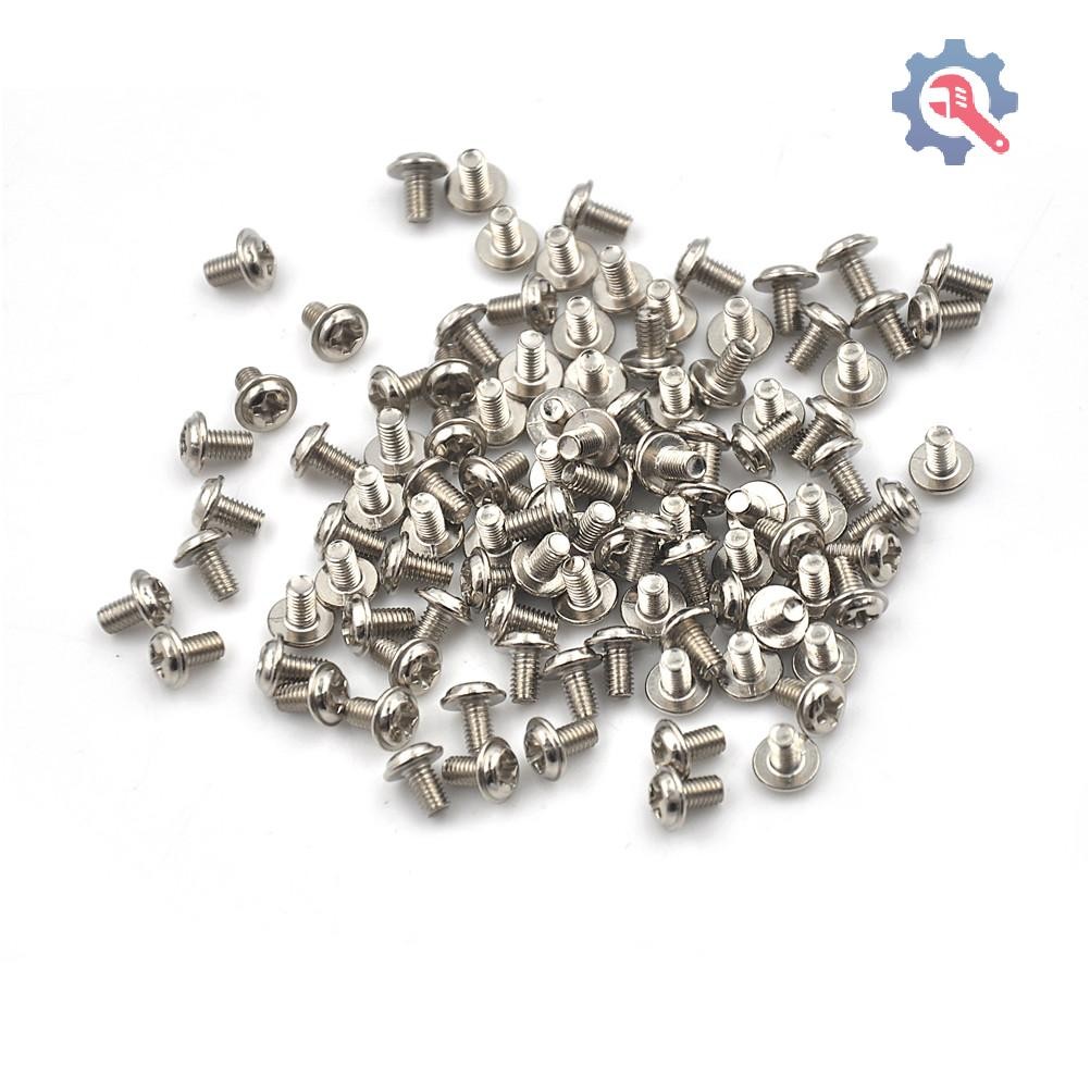 [GE] 100 ชิ้นคอมพิวเตอร์พีซีกรณีฮาร์ดไดรฟ์ Precision PSU 6/32" Hex Screws TH