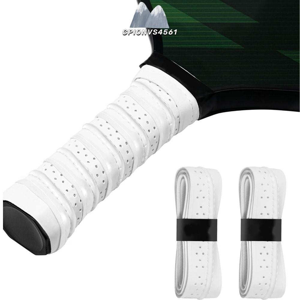 Gpionvs4561 1 แพ็ค Pickleball Overgrip, Anti Slip Universal Pickleball Paddle Grip Tape, การดูดซับแรงกระแทกที่สะดวกสบายระบายอากาศ Perforated ไม้เทนนิส Grip เทป