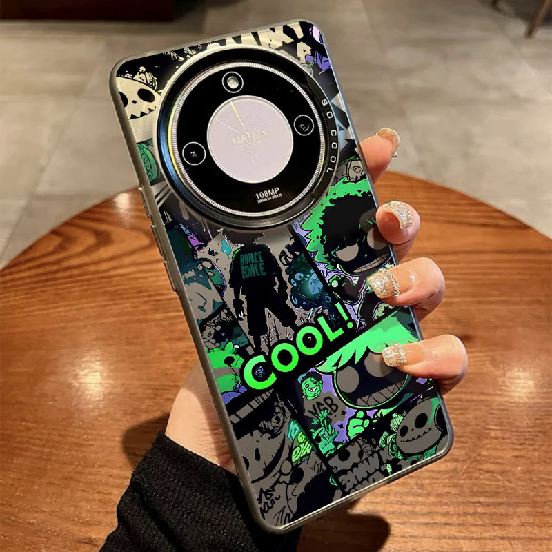 สําหรับ Funda Honor 90 200 Pro Lite Magic6 Magic5 Magic 6 5 Pro Lite Honor90 X9A X9B 5G กรณีน่ารักหรูหราผู้ชายผู้หญิงเคสโทรศัพท์ LWNO