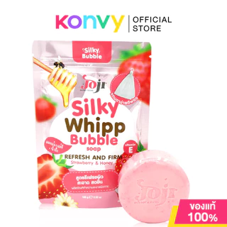 JOJI Secret Young Silky Whipp Bubble Soap โจจิ ซีเคร็ท ยัง สบู่ฟองนุ่มสูตรพิเศษ 100g (Refresh & Firm/Moisture&Vitamin E)