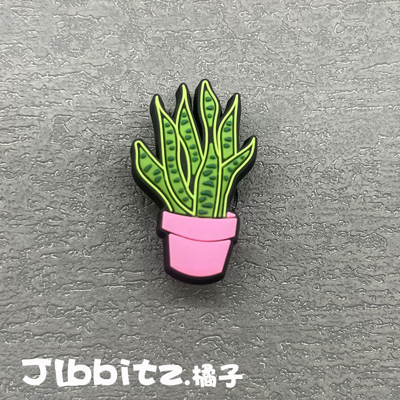 jibbitz crocs Cactus potted plant  jibbitz crocs เกาหลี crocs jibbitz DIY jibbitz crocs ของแทั