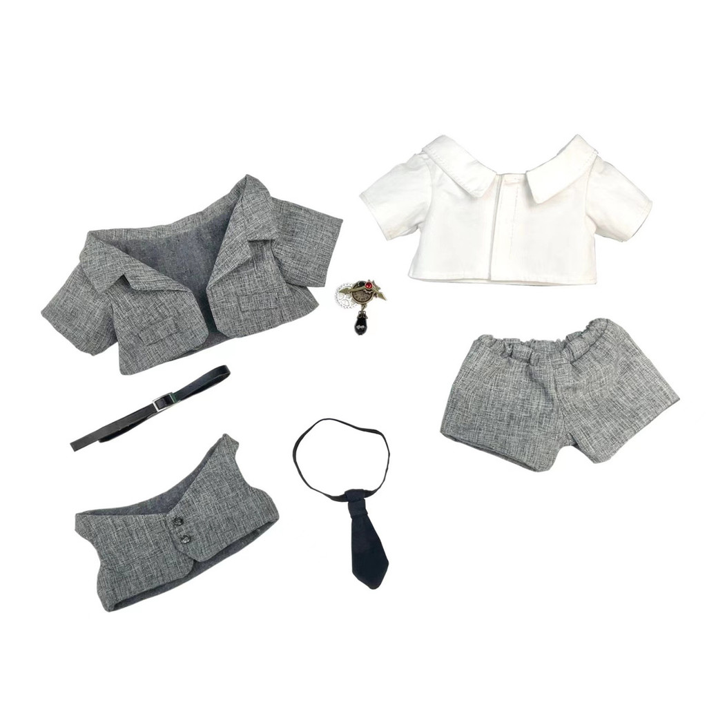 20 ซม.ผ้าฝ้ายตุ๊กตาเสื้อสูทหล่อ Cool ตุ๊กตา Dress-up Hoh XilNo ตุ๊กตา - รูปที่ 6