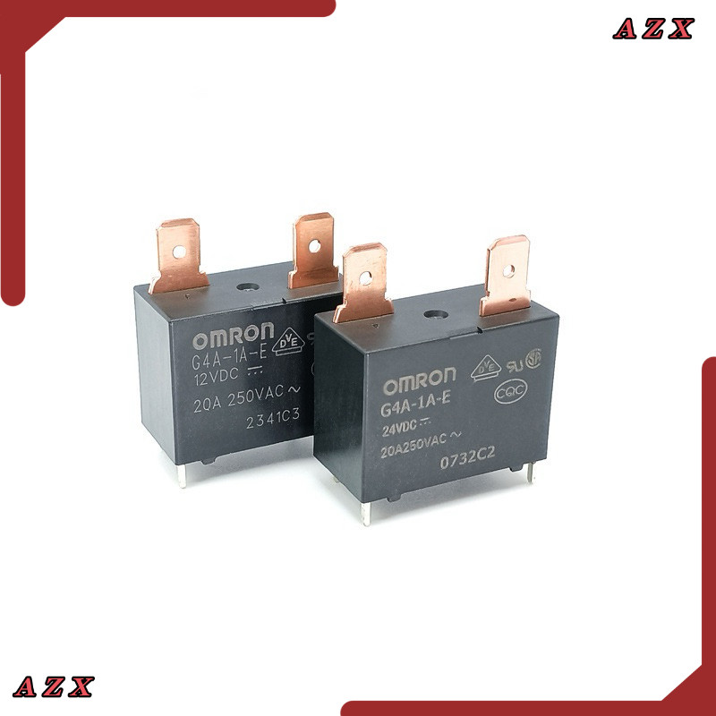 ใน กทม RELAY รีเรย์ G4A-1A-E 5VDC 12VDC 24VDC 4ขาลงปริ้น ถ่ายจากของจิงมือ1  พร้อมส่งในไทย