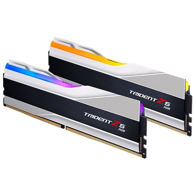 RAM G.SKILL (48GB x 2) 96/6400 Trident Z5 RGB Silver (F5-6400J3239F48GX2-TZ5RS) - DDR5