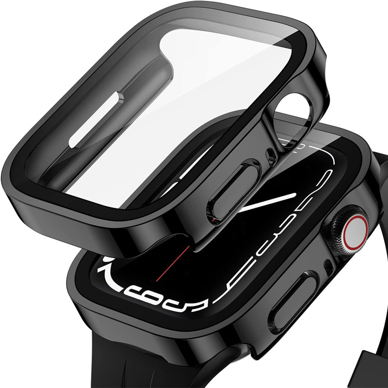 กระจกนิรภัยหน้าจอ Bright/Matte กันน้ําสําหรับ Apple Watch s10 42 46 มม.45 44 41 40 42 มม.Iwatch Series10 9 8 7 6 5 4 SE