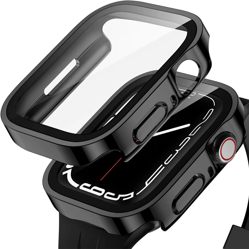 กระจกนิรภัยหน้าจอ Bright/Matte กันน้ําสําหรับ Apple Watch s10 42 46 มม.45 44 41 40 42 มม.Iwatch Series10 9 8 7 6 5 4 SE