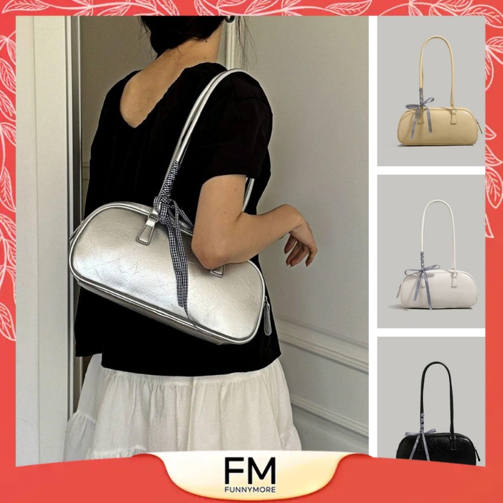 【 มาถึงภายใน 3 วัน】กระเป๋าถือ CHOOKEY Retro, กระเป๋าสะพายความจุขนาดใหญ่ลําลอง, กระเป๋าใต้วงแขนชายหาดปาร์ตี้อินเทรนด์