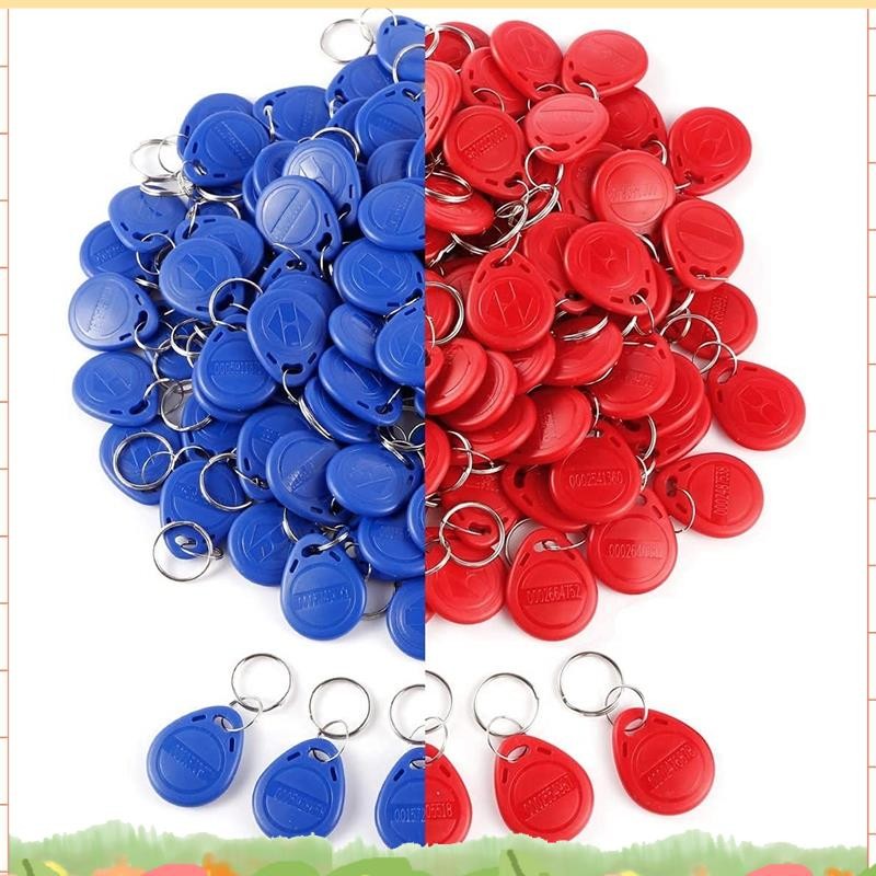 Super 50 ชิ้น 125 Khz Proximity ID Card RFID Keyfob Access Control Key สําหรับประตูระบบควบคุมการเข้าถึง TK4100