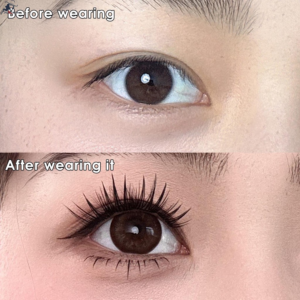 ผู้หญิง C Curl Eyelash Extension ธรรมชาติยาวนานปลอม Lashes - รูปที่ 3
