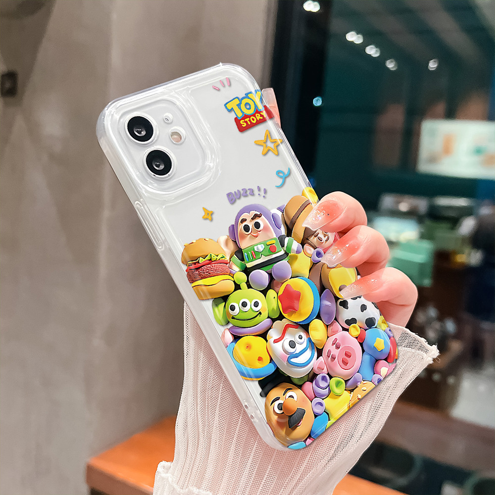 สำหรับ Xiaomi Redmi Note 13 12 11S 11 10 10S 9 8 Pro 4G 5G เคสเรดมี เคส เคสโทรศัพท์โปร่งใส QSK - รูปที่ 5