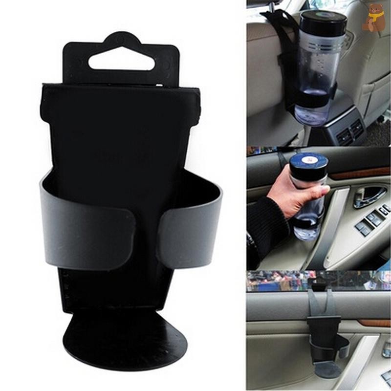 [TA] Black Universal Car Truck Door Mount Drink Bottle Cup Holder Stand NEW Hot TH