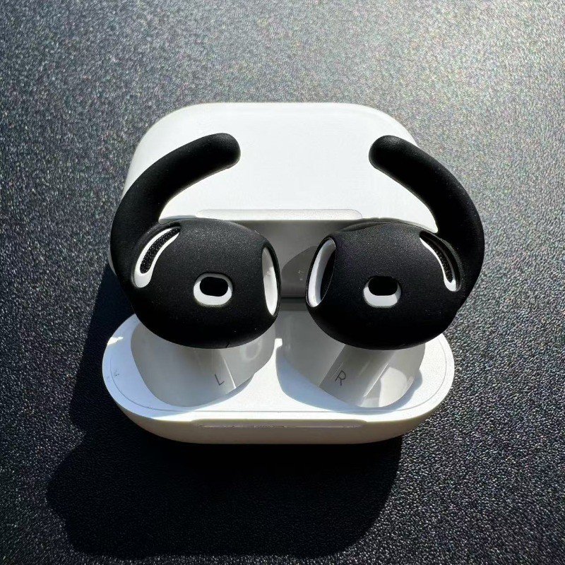 3 คู่, Anti-drop หูตะขอเคล็ดลับสําหรับ AirPods ใหม่ 4 และ AirPods Pro 2 Series, Anti Slip ซิลิโคนกีฬา EarTips ครอบคลุมอุปกรณ์เสริมใช้งานร่วมกับ AirPod Pro 3 หูฟัง