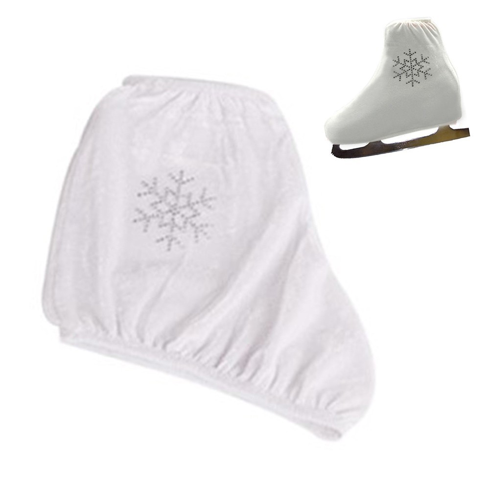 【Anna】1 Pair Ice Skating Boot Covers Figure Skate Boot Covers Shoe Protector Cover