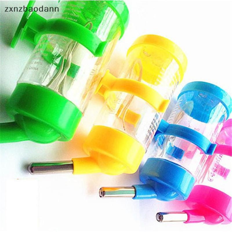 [ZXNZ] 3ขนาดพลาสติกแขวนหนูแฮมสเตอร์หนูตะเภากระต่ายตู้น้ําขวด อืม