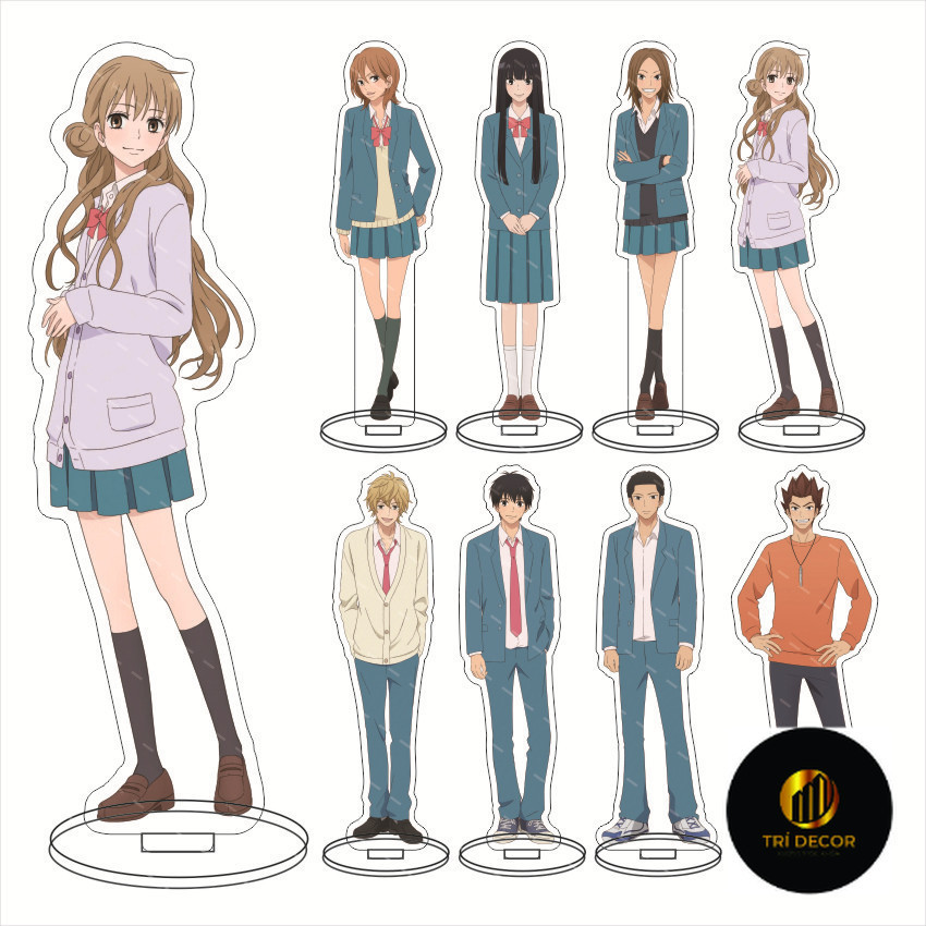 พวงกุญแจ, อะนิเมะ Standee รุ่น Kimi ni Todoke Kunuma Sawako Kazeya Shouta Yano Ayane ศึกษาและโต๊ะทํา