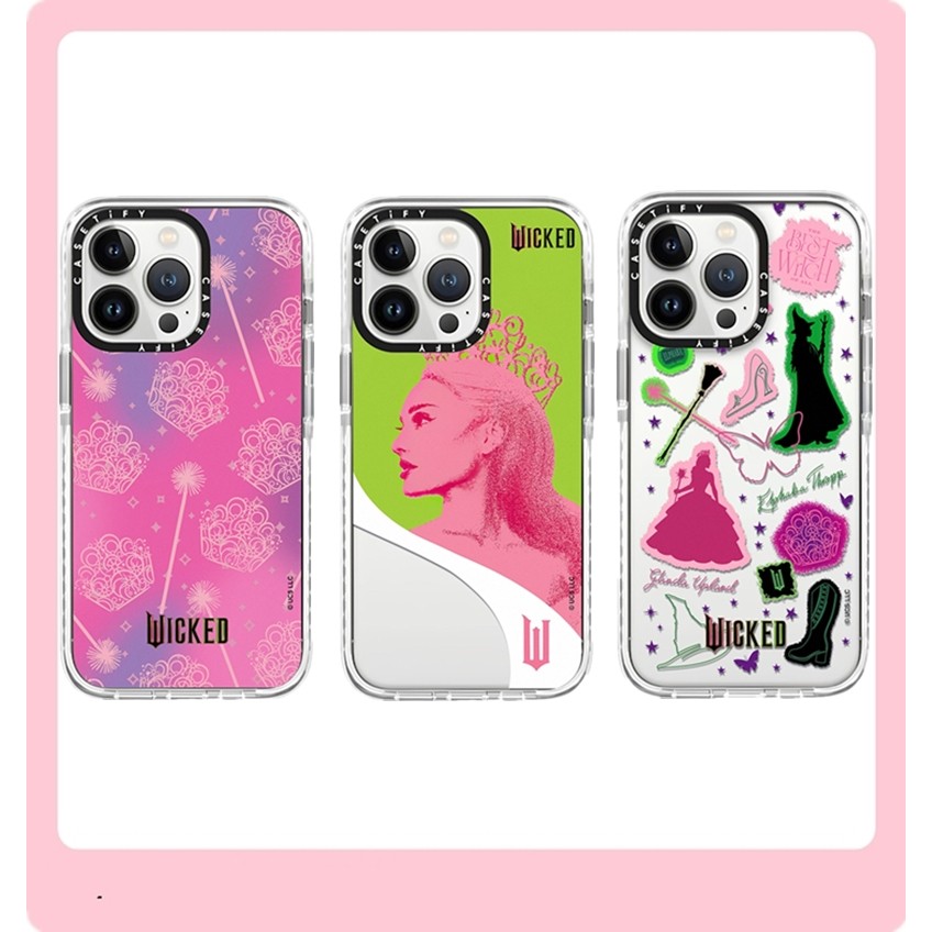 Caseti Wicked Soft Case สําหรับ iPhone 16 15 14 Plus 11 12 13 Pro Max กันกระแทก TPU ซิลิโคนปลอก