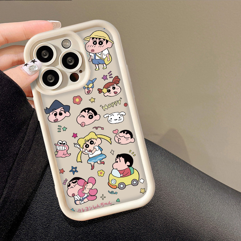 ใช้ได้กับ OPPO A7 A15 A3S A9 2020 A54 A16 A31 A36 A76 A17K A57 A38 เคสโทรศัพท์ซิลิโคนน่ารัก เด็กน้อยน่ารัก - รูปที่ 7