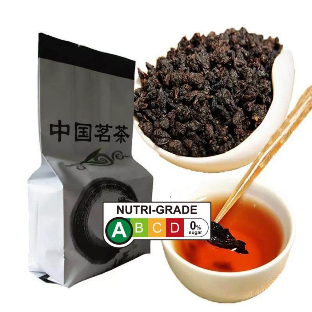 คุณภาพสูงน้ํามันจีนตัดชาอูหลงสีดําชาธรรมชาติสดชามูลค่าสูง125ก