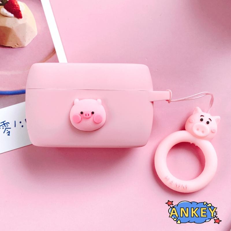 For Jabra Elite 4 3 2 Active Case Silicone Cute Elite5 Elite4 Elite3 Elite2 Cat Pig Earbuds Soft Pro