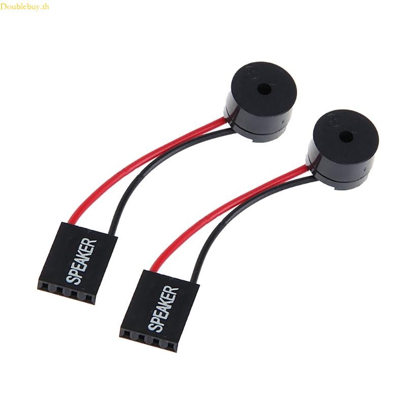 Doublebuy ลําโพงเมนบอร์ดประหยัดพื้นที่ Beepers Mini PC Buzzer Alarm สําหรับระบบ Essential การแจ้งเตือนและการแจ้งเตือน Ac