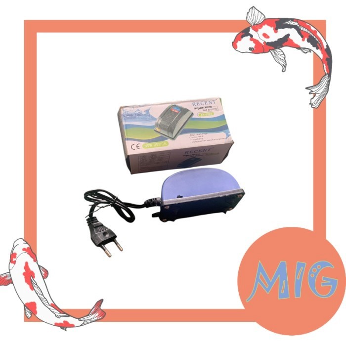 RECENT AA 2800 ปั๊มลมเครื่องเติมอากาศ 1 รูตู้ปลา