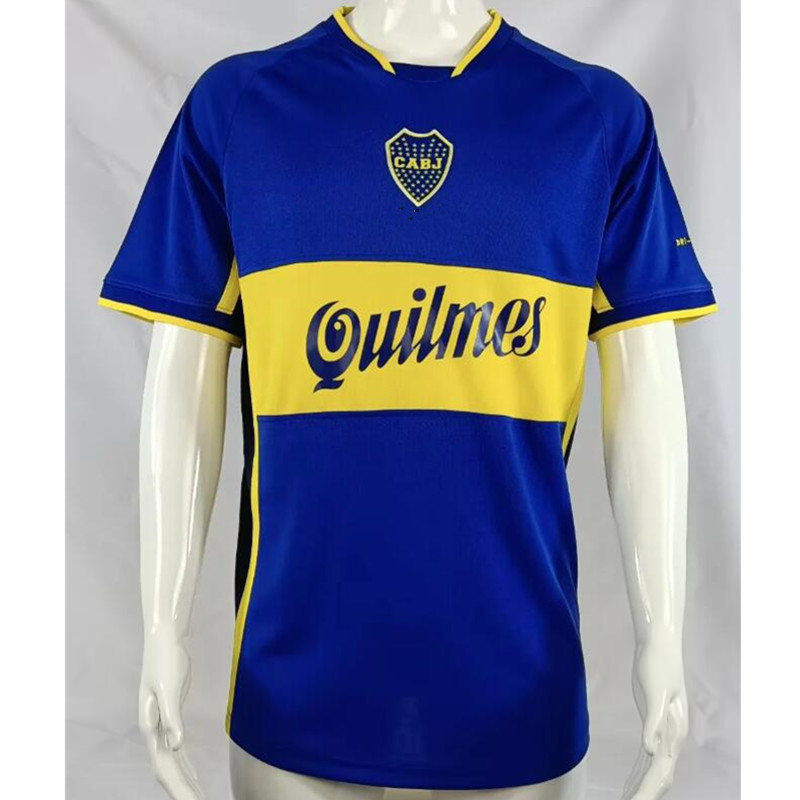 2001-02 เสื้อฟุตบอล Boca Juniors Retro 2001 2002 เสื้อฟุตบอล