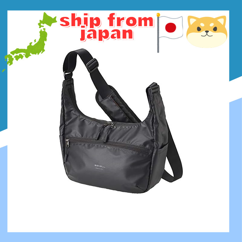 HAKUBA Urban Lite Plus Shell Camera Bag - Lightweight Shoulder Bag with U-Shape Design in Black (Sizes L and M)