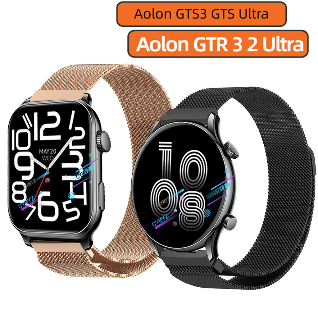 Aolon GTS3 strap Aolon GTS / GTS Ultra Metal strap Aolon GTR 3 2 Ultra strap สายรัดข้อมือกีฬา