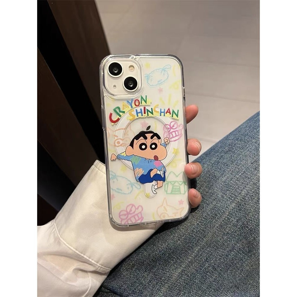 💖เข้ากันได้สำหรับ iPhone เปลือกดูดแม่เหล็ เคสไอโฟน 16promax 13 14plus15 PRO max XR 12 13pro 7P 14promax 16pro-JXYCK516