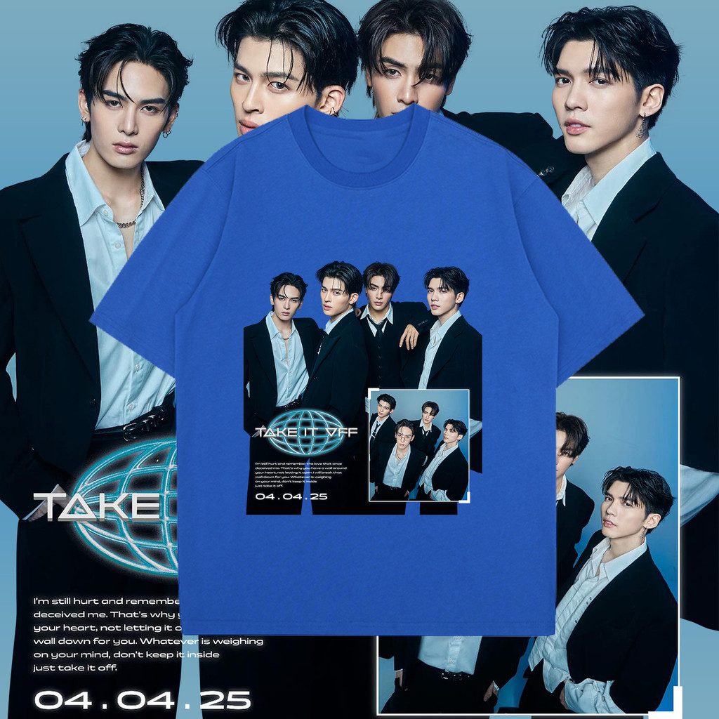 【HOT】 TAKE IT OFF -JASPER เสื้อยืดผ้าฝ้ายแบบใหม่ t-shirt เสื้อยืด