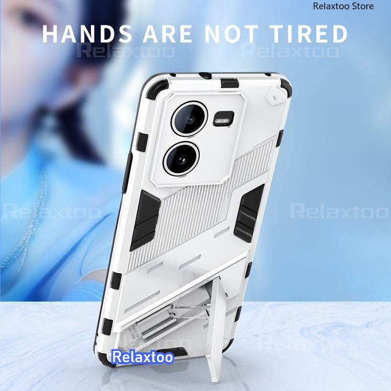 Pocom7 Pro 5GเกราะกันกระแทกสําหรับXiaomi POCO M7 M7Pro PocoM7 Pro PocoM7Pro 5Gเคสโทรศัพท์แฟชั่นAnti-Fall Hardป้องกันปกหลังวงเล็บStentกรณีเชลล์ ราคา ถูกที่สุด ดีลบีเคเค แกลเลอรีภาพที่ 7