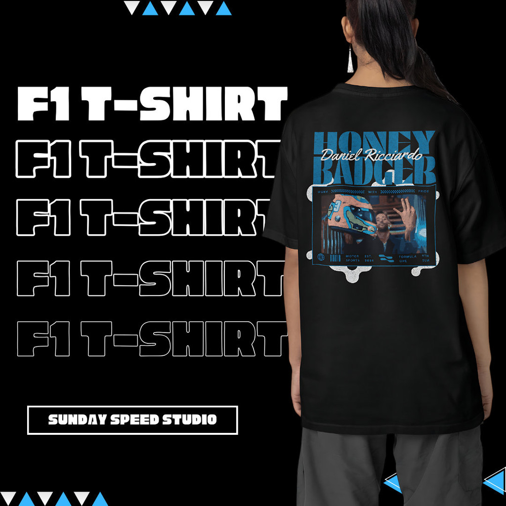 Daniel Ricciardo - เสื้อยืด Honey Badger