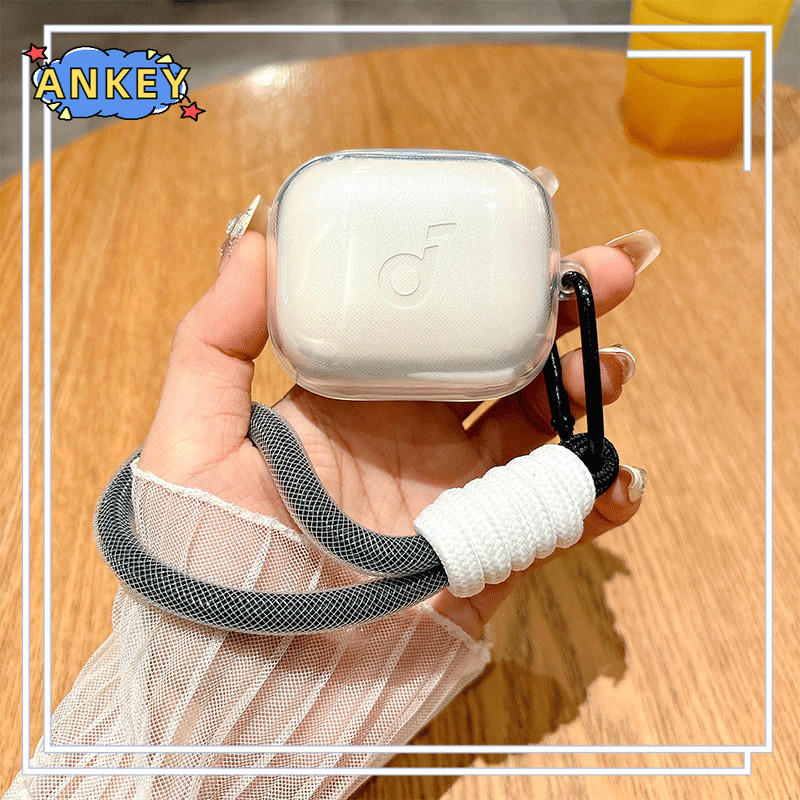 for Anker Soundcore R50i NC P30i C40i C30i P40i P25i P20i Clear Case Soft Cute Soundcore Soft Case C
