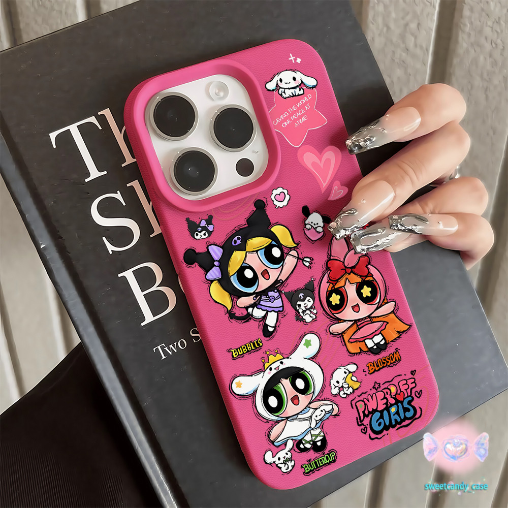 🌹จัดส่งในพื้นที่🌹เคสเหมือนเปลือกลิ้นจี่ ตำรวจหญิงทรงพลัง สําหรับIPhone16 15 14 13 7 8plus Pro Promax XR XS เลือกได้5สี