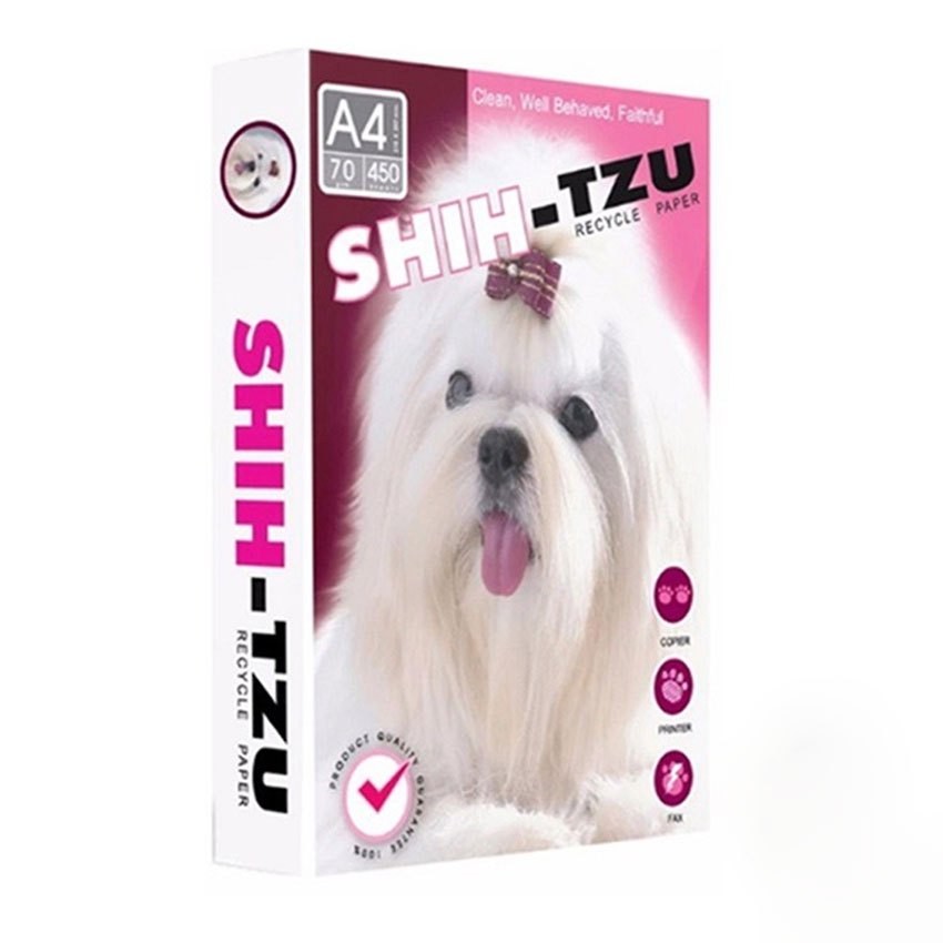 [ทั้งหมด 5 ชิ้น] ชิซุ กระดาษ ถ่ายเอกสาร A4 70 แกรม 450 แผ่น SHIZU COPY PAPER A4 70 GRAM 450 SHEETS