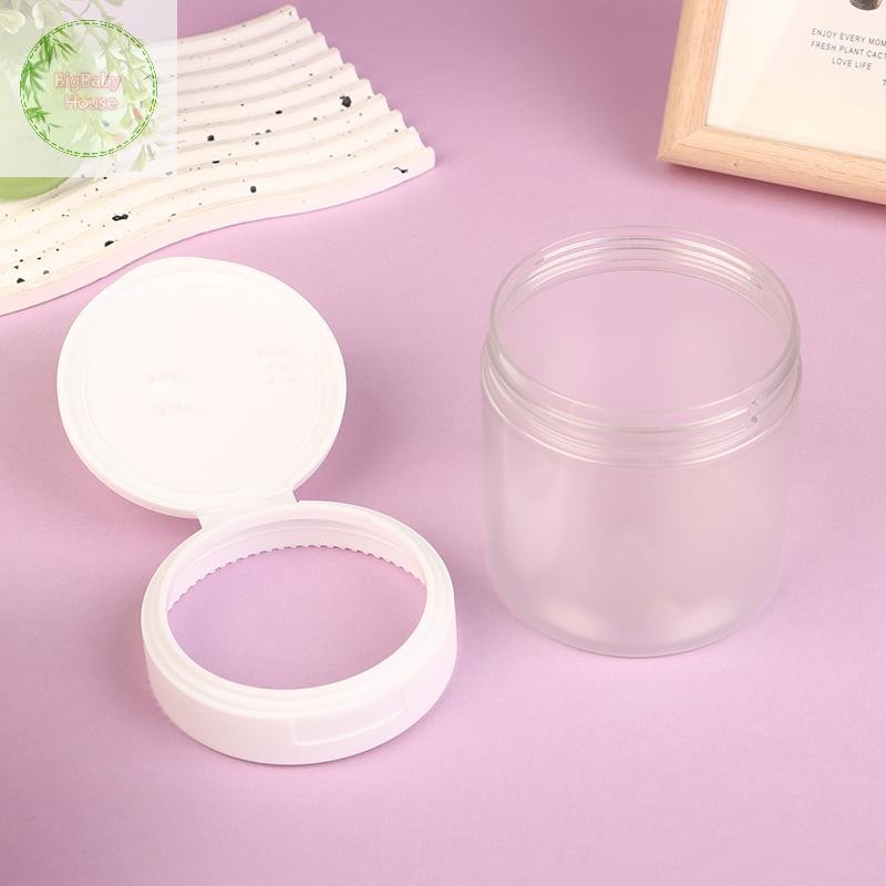 BigBabyHouse 1 ชิ้น 350 มิลลิลิตรสีสุ่มครีม Jar ฝาปิด Body Lotion Scrub Jar หน้ากากผมคอนเทนเนอร์เครื่องสําอาง Travel แบบพกพาขวด TH