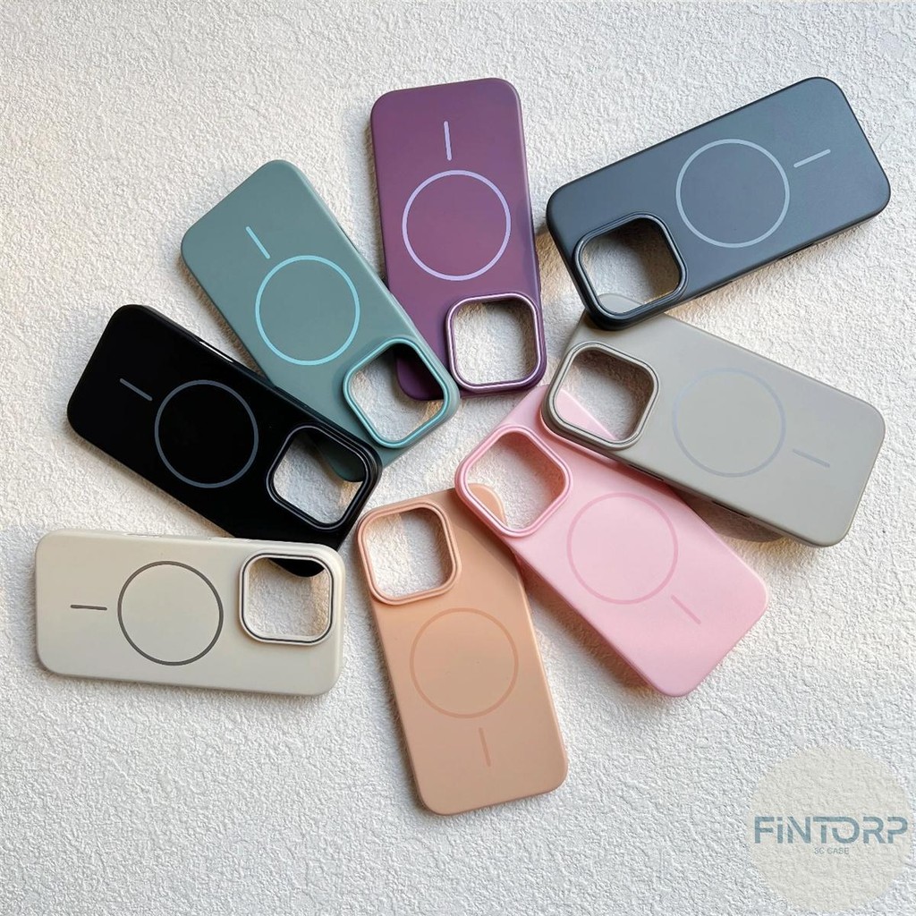 เคสแม่เหล็ก For IPhone 11 13 13PROMAX 12 14 15 16 Pro Max 15PRO 12PRO 13PRO Magnetic PC Case เคสพีซีกันกระแทก - รูปที่ 2