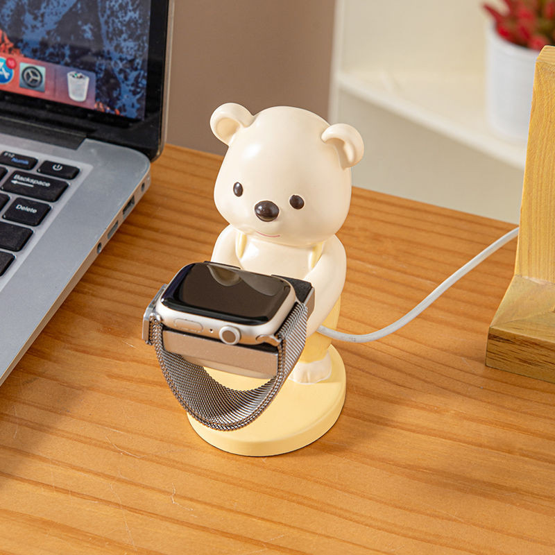 เหมาะสําหรับ iwatch Apple Huawei แท่นชาร์จนาฬิกา applewatch ขาตั้งฐานชาร์จเครื่องประดับน่ารักแท็บเล็