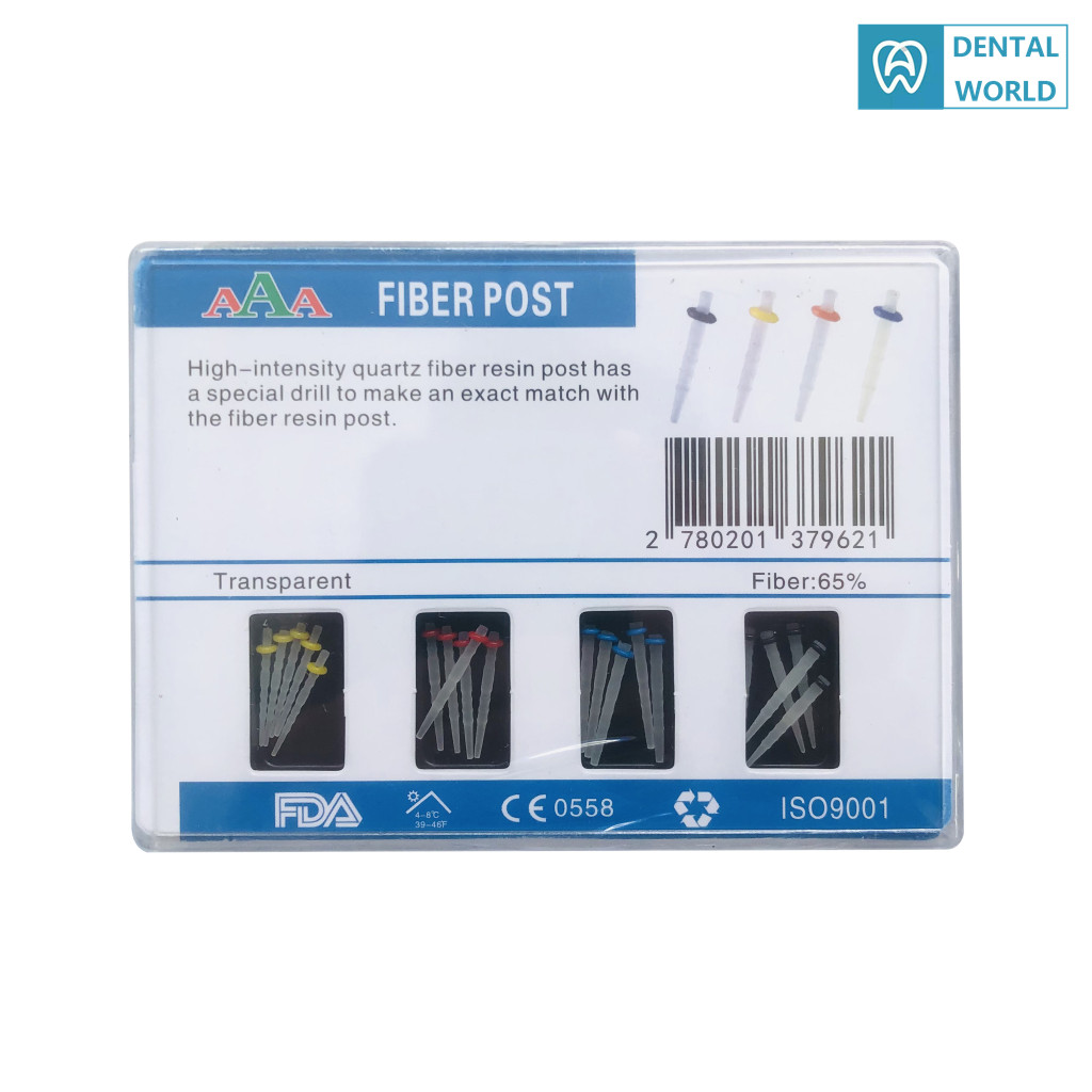AAAStraight/Spiral Dental Fiber Post Kit เจาะทันตกรรมทันตกรรม Lab เครื่องมือ