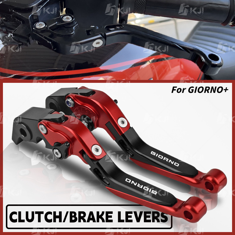 สําหรับ Honda GIORNO + 125 ชุดก้านเบรคพับ Handle Levers อุปกรณ์เสริมรถจักรยานยนต์อะไหล่