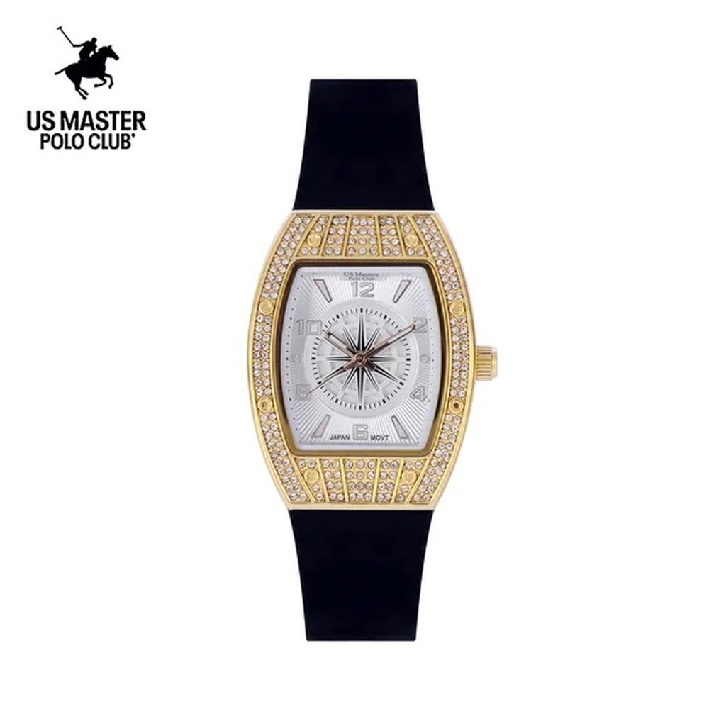 US Master Polo USM-DF18นาฬิกาผู้หญิงus master polo นาฬิกายูเอสมาสเตอร์โปโลสุดหรูของแท้ ประกันศูนย์ไทย