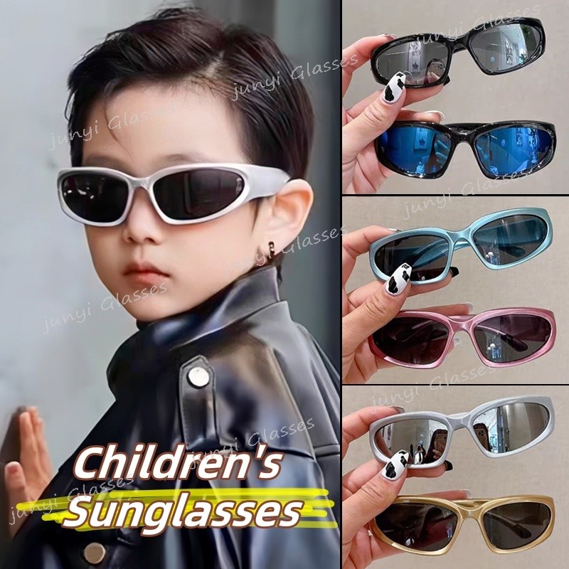 ย2เค เด็กขี่แว่นกันแดดสําหรับเด็กป้องกันรังสียูวีเด็กชายและเด็กหญิงกีฬาขี่จักรยานแฟชั่นกลางแจ้งเฉดสีแว่นตา