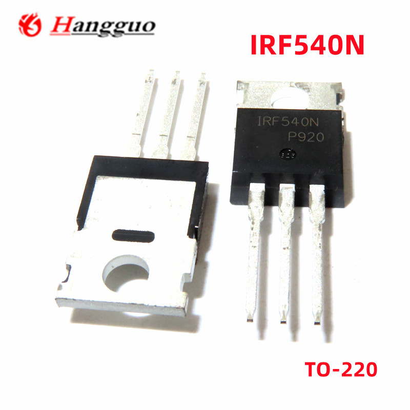 10 ชิ้น/ล็อต Original IRF540NPBF IRF540N F540N TO-220 power MOS หลอดวงจรเรียงกระแส IRF9540N IRF9530N