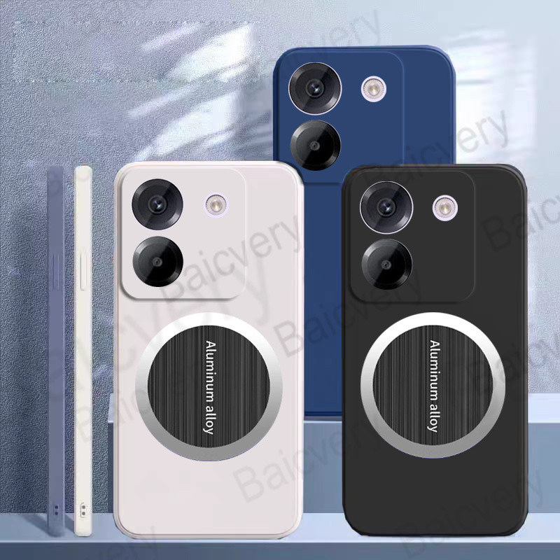 สําหรับ Xiaomi POCO M7 Pro 5G ปลอกโทรศัพท์เคสระบายความร้อนกระจายความร้อนฝาครอบแม่เหล็กที่ทนทาน