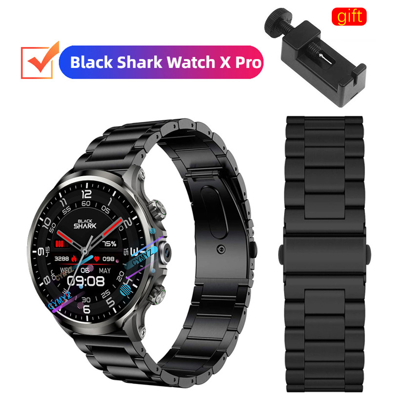 สาย Black Shark Watch X Pro สายโลหะสําหรับ Black Shark Smart Watch สาย X Pro สายรัดข้อมือกีฬา