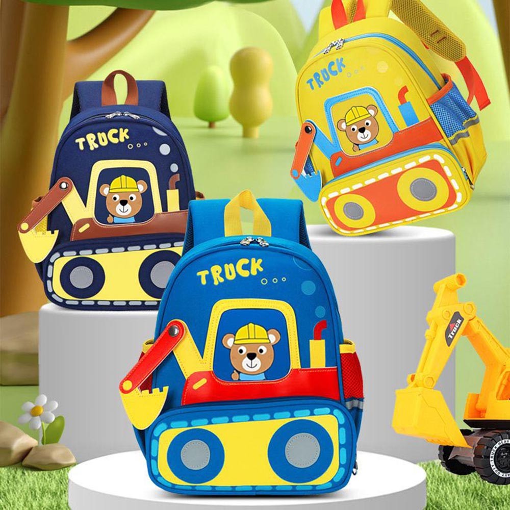 กระเป๋าเป้สะพายหลังเด็กคุณภาพสูงสําหรับผู้หญิง excavator back pack เด็ก bagpack excavator กระเป๋านักเรียนโรงเรียนอนุบาล