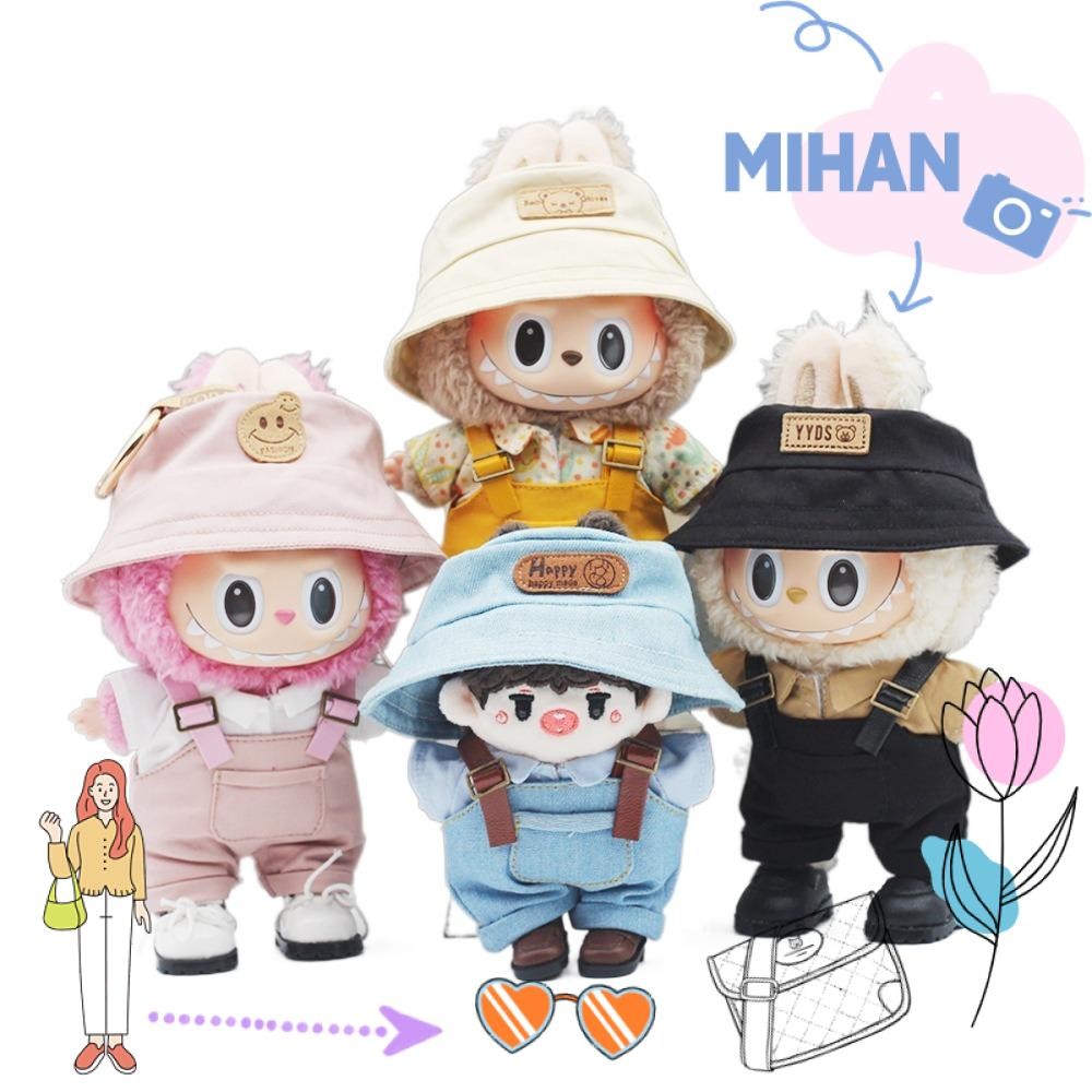 Mh Doll Pants, DIY เปลี่ยนกางเกงสาย Labubu, หลายสไตล์ Handmade 17CM Labubu ตุ๊กตาเปลี่ยนเสื้อผ้า Labubu