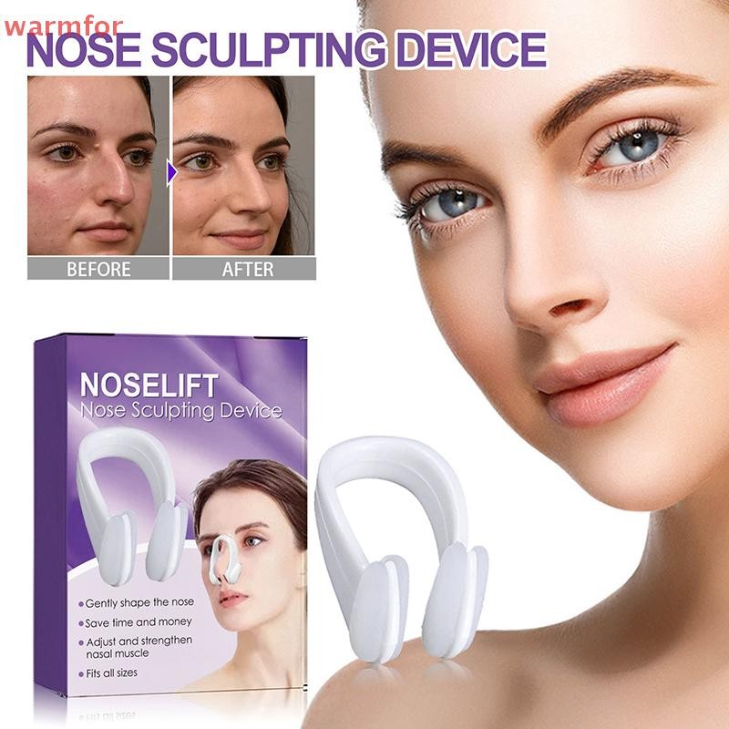 (warmfor) Nose Up Lifg Shaping Shaper Orthotics คลิปความงามจมูกเครื่องนวดกระชับสัดส่วนคลิปยืดเครื่องมือจมูก Up Clip Corrector